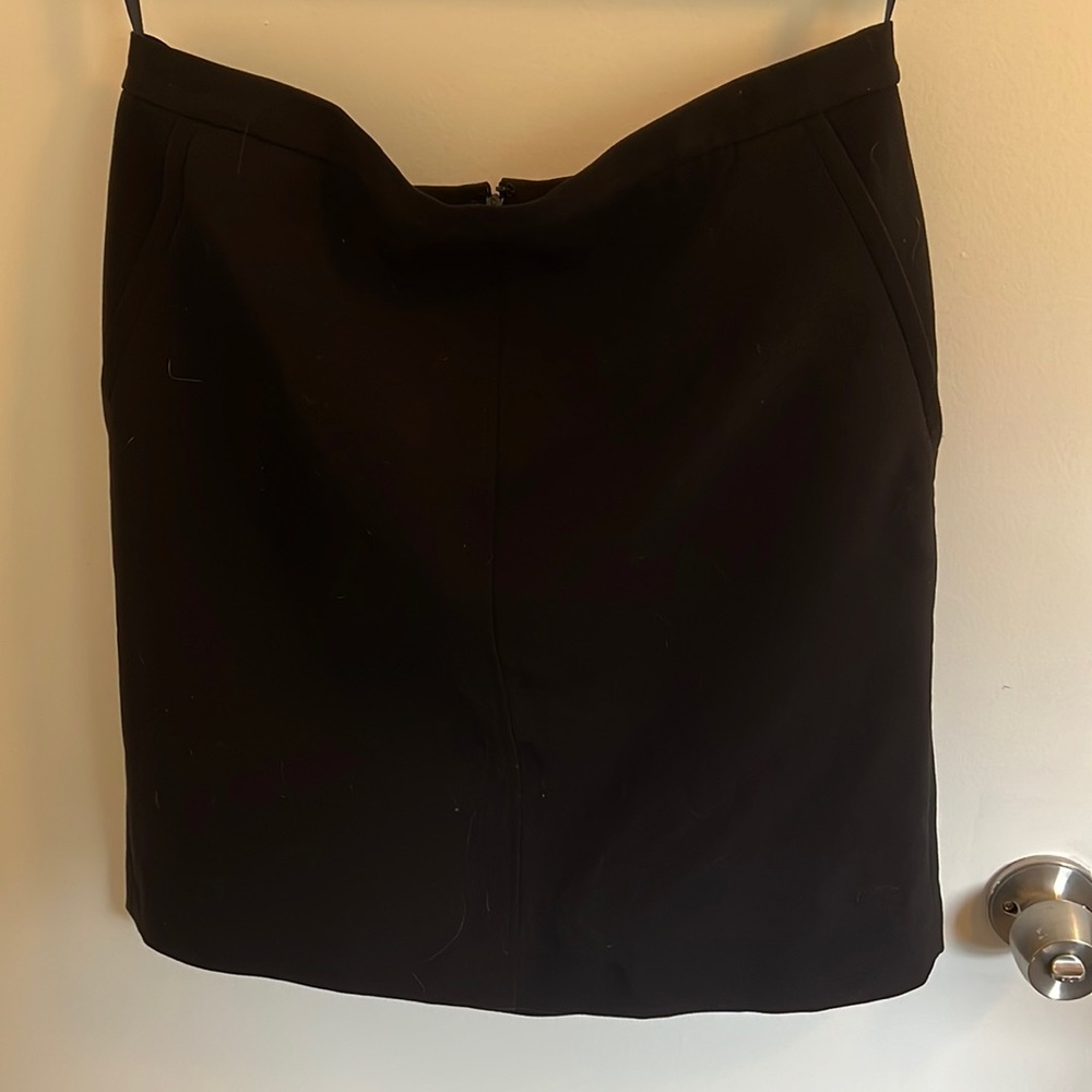 Black pencil skirt